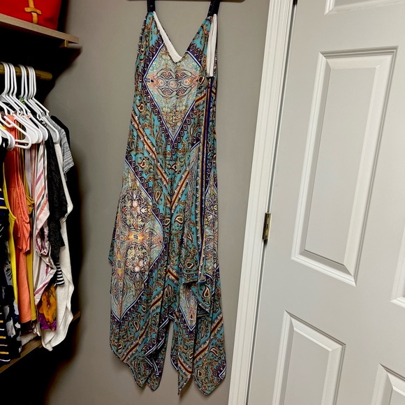 Beautiful flowy scarf dress size L. - Picture 2 of 5